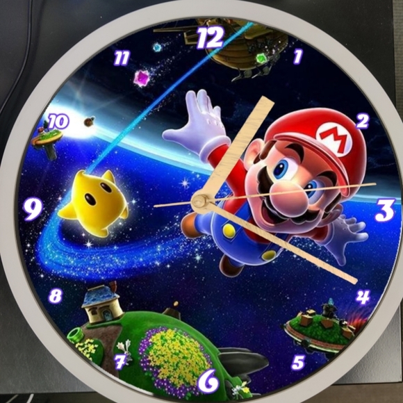 Mario fly clock - Picture 3 of 3